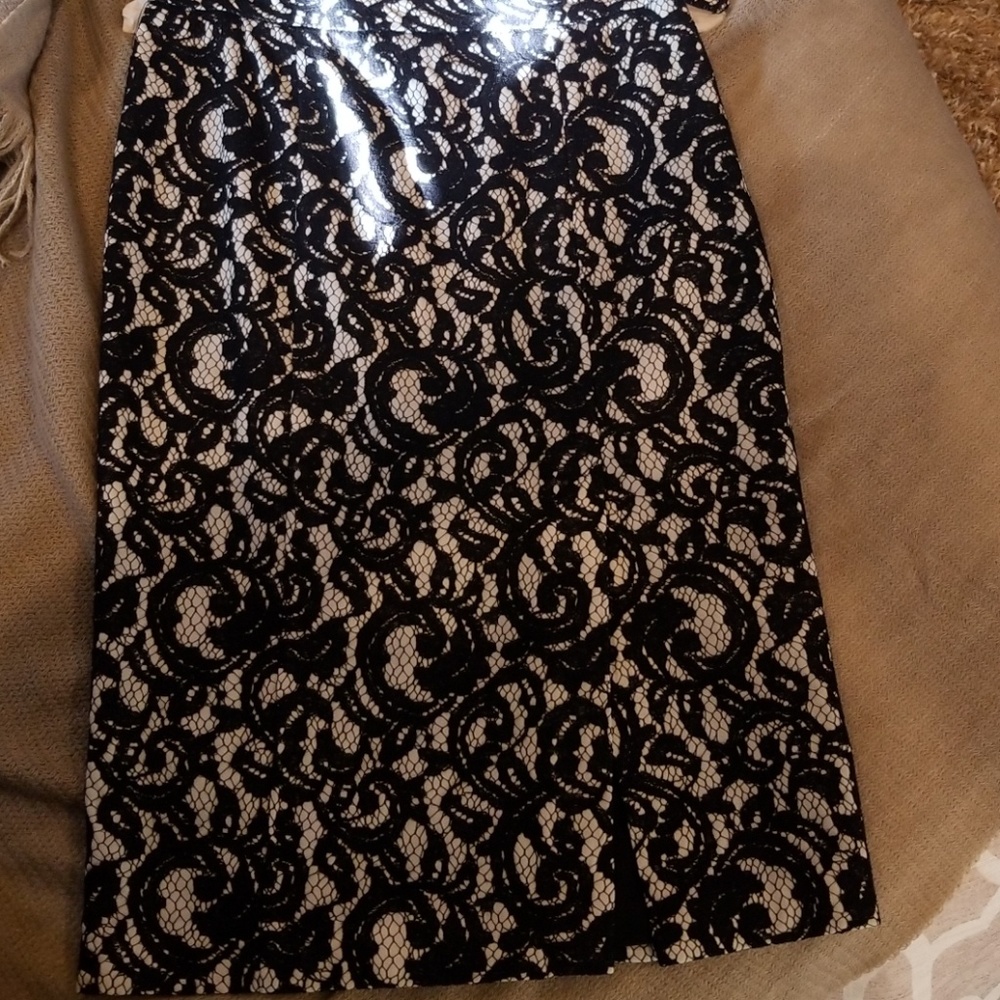 Beautiful crochet skirt. 25 inches long.